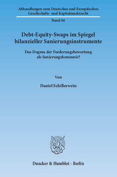 Debt-Equity-Swaps im Spiegel bilanzieller Sanierungsinstrumente