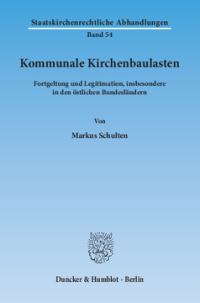 Kommunale Kirchenbaulasten