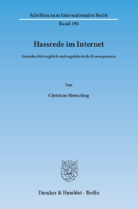 Hassrede im Internet