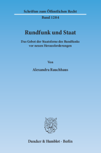Rundfunk und Staat