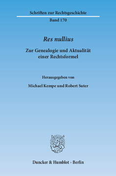 Res nullius Res nullius