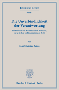Die Unverbindlichkeit der Verantwortung