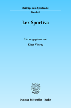 Lex Sportiva