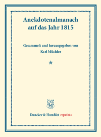 Anekdotenalmanach auf das Jahr 1815