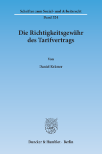 Die Richtigkeitsgewähr des Tarifvertrags