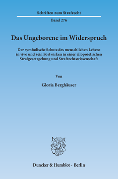 Das Ungeborene im Widerspruch Das Ungeborene im Widerspruch