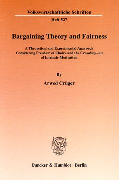 Bargaining Theory and Fairness