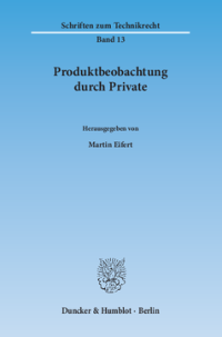 Produktbeobachtung durch Private