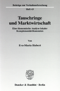 Tauschringe und Marktwirtschaft