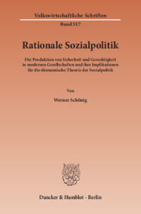 Rationale Sozialpolitik
