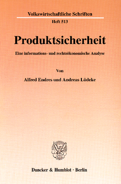 Produktsicherheit Produktsicherheit