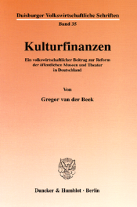 Kulturfinanzen