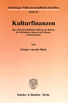 Kulturfinanzen Kulturfinanzen