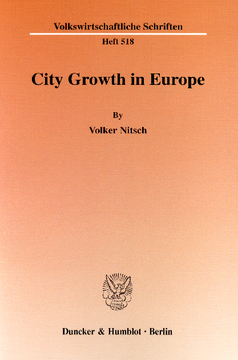 City Growth in Europe