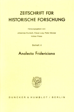 Analecta Fridericiana