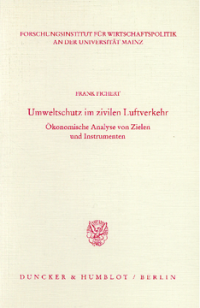 Umweltschutz im zivilen Luftverkehr