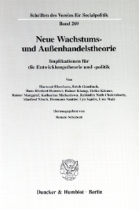 Neue Wachstums- und Außenhandelstheorie