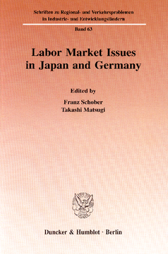 Labor Market Issues in Japan and Germany