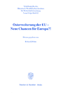 Osterweiterung der EU – Neue Chancen für Europa?!