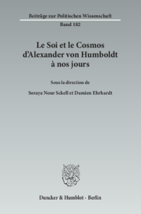 Le Soi et le Cosmos d'Alexander von Humboldt à nos jours