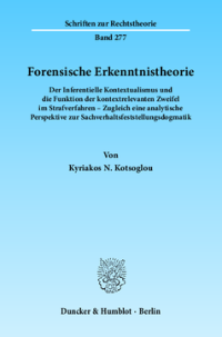 Forensische Erkenntnistheorie
