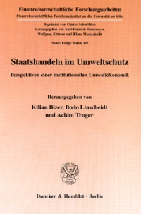 Staatshandeln im Umweltschutz