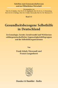 Gesundheitsbezogene Selbsthilfe in Deutschland