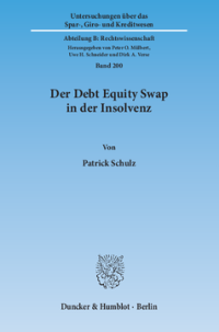 Der Debt Equity Swap in der Insolvenz