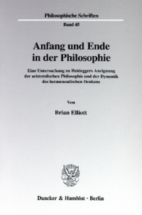 Anfang und Ende in der Philosophie
