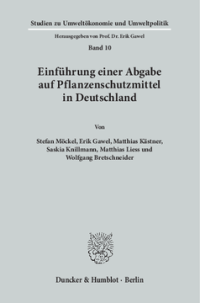 Einführung einer Abgabe auf Pflanzenschutzmittel in Deutschland