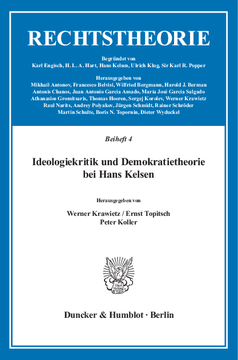 Ideologiekritik und Demokratietheorie bei Hans Kelsen