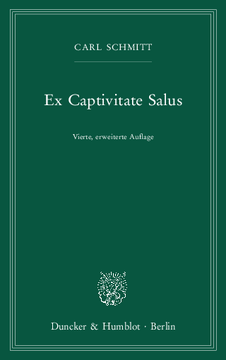 Ex Captivitate Salus Ex Captivitate Salus