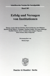 Erfolg und Versagen von Institutionen