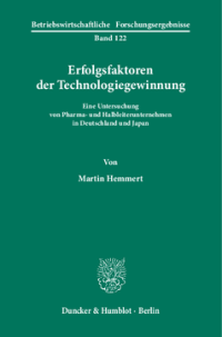 Erfolgsfaktoren der Technologiegewinnung