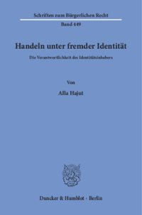Handeln unter fremder Identität