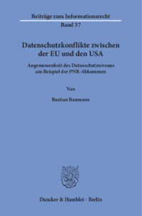 Datenschutzkonflikte zwischen der EU und den USA