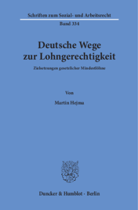 Deutsche Wege zur Lohngerechtigkeit