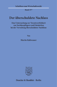 Der überschuldete Nachlass