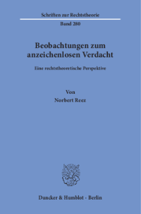 Beobachtungen zum anzeichenlosen Verdacht