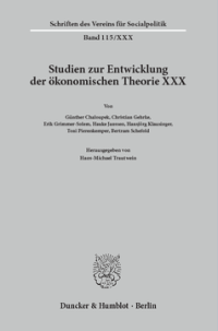 Die Zeit um den Ersten Weltkrieg als Krisenzeit der Ökonomen