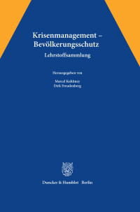 Krisenmanagement – Bevölkerungsschutz