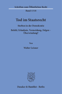 Tod im Staatsrecht