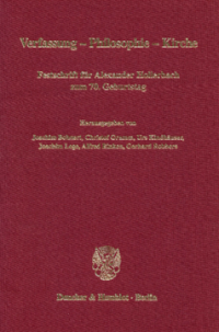 Verfassung - Philosophie - Kirche