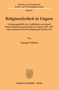 Religionsfreiheit in Ungarn