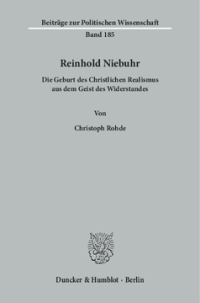 Reinhold Niebuhr
