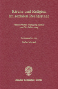 Kirche und Religion im sozialen Rechtsstaat