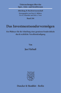 Das Investmentsondervermögen