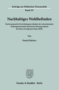 Nachhaltiges Wohlbefinden