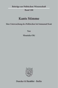 Kants Stimme