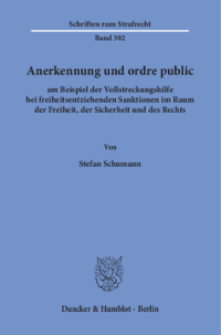 Anerkennung und ordre public